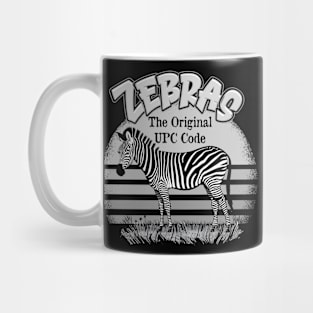 Zebras - The Original UPC Code Mug